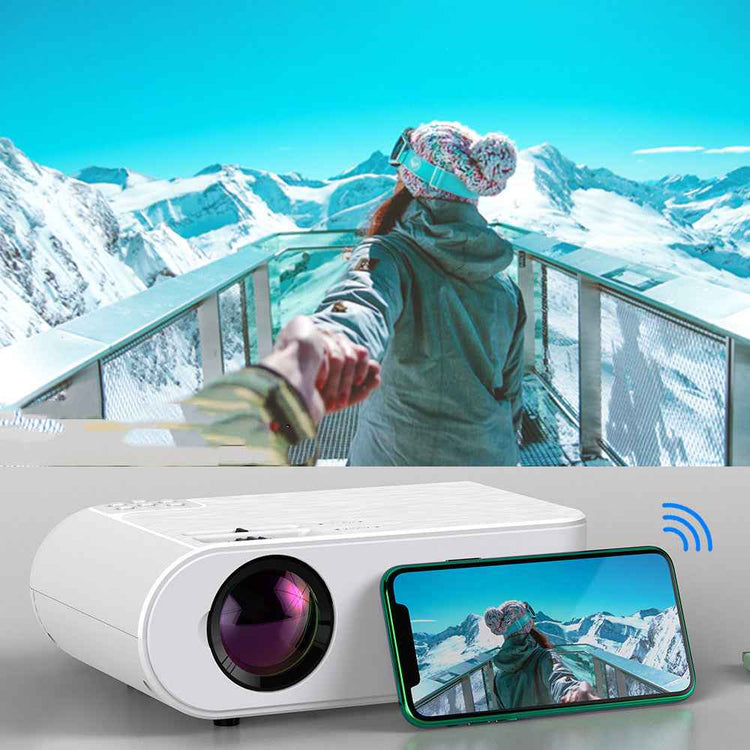 ElectroArea Smart HD Projector – 720p, 4200 Lumens, Android, WiFi, Up to 150-inch