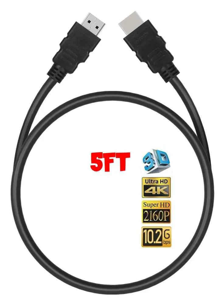 ElectroArea 4K HDMI Cable – HDMI 2.0, 18Gbps, HDR, 60Hz, Dolby, Gold-Plated Connectors