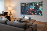Bluetooth 4K Projector Lifestyle